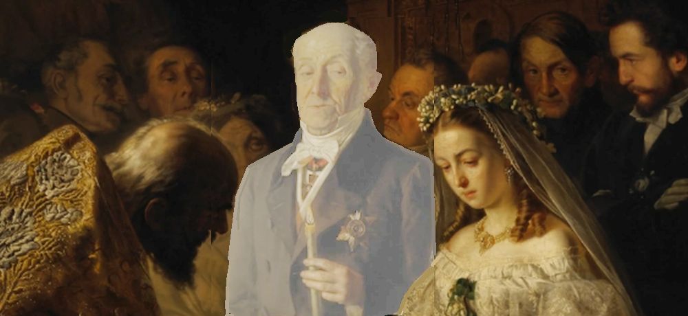 Variazione del Matrimonio ineguale di Vasilij Vladimirovic Pukirev del 1862